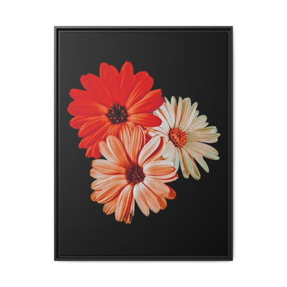 Collection Signature "FLORAL Numéro 7" sur Toile encadrée avec caisse américaine