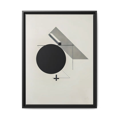 Kestnermappe Proun, Rob. Levnis and Chapman GmbH Hannover #5 (1923) by El Lissitzky / Toile encadrée sur caisse américaine