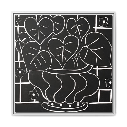 Corbeille de bégonias I (1938) by Henri Matisse / Toile encadrée sur caisse américaine