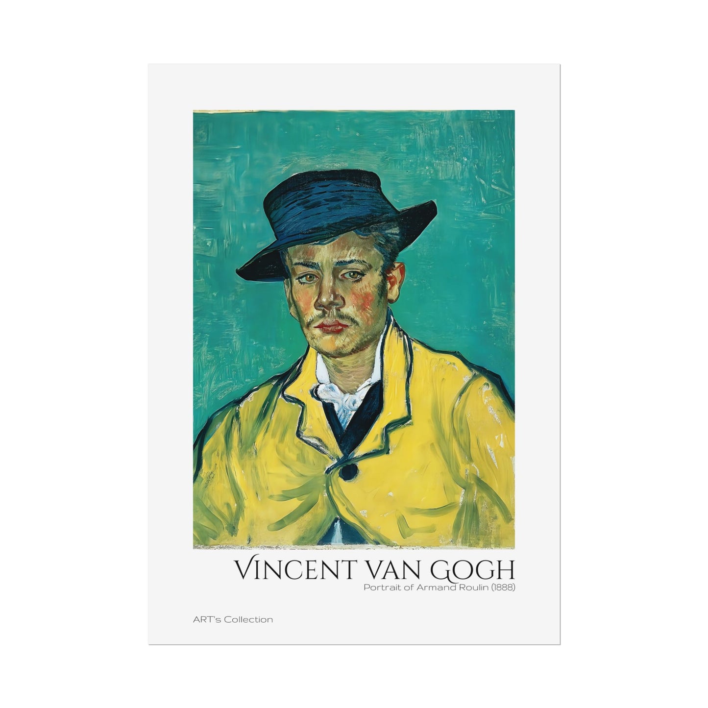 Portrait of Armand Roulin (1888) by Vincent van Gogh / Affiche imprimée - Série ART's Collection