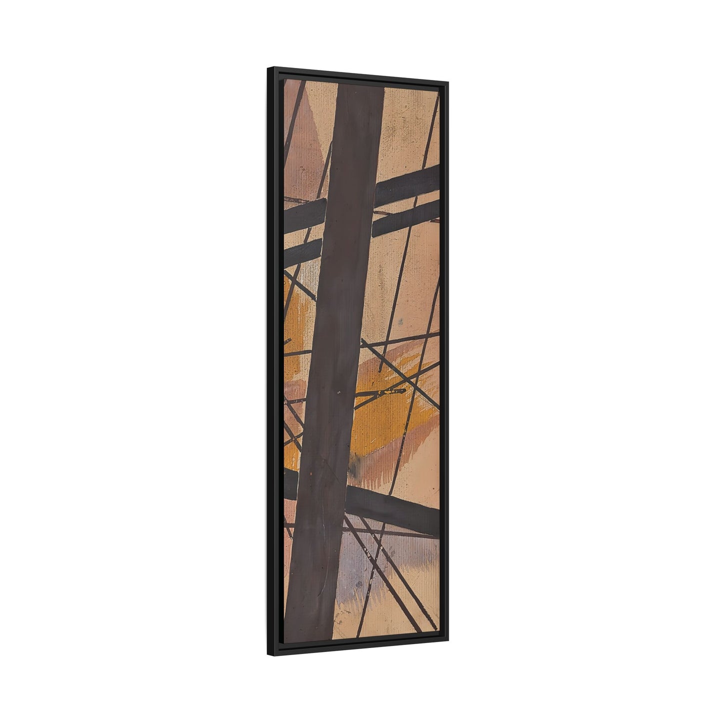 Raum-Kraft Komposition (1921-22) by Lyubov Popova / Toile encadrée sur caisse américaine