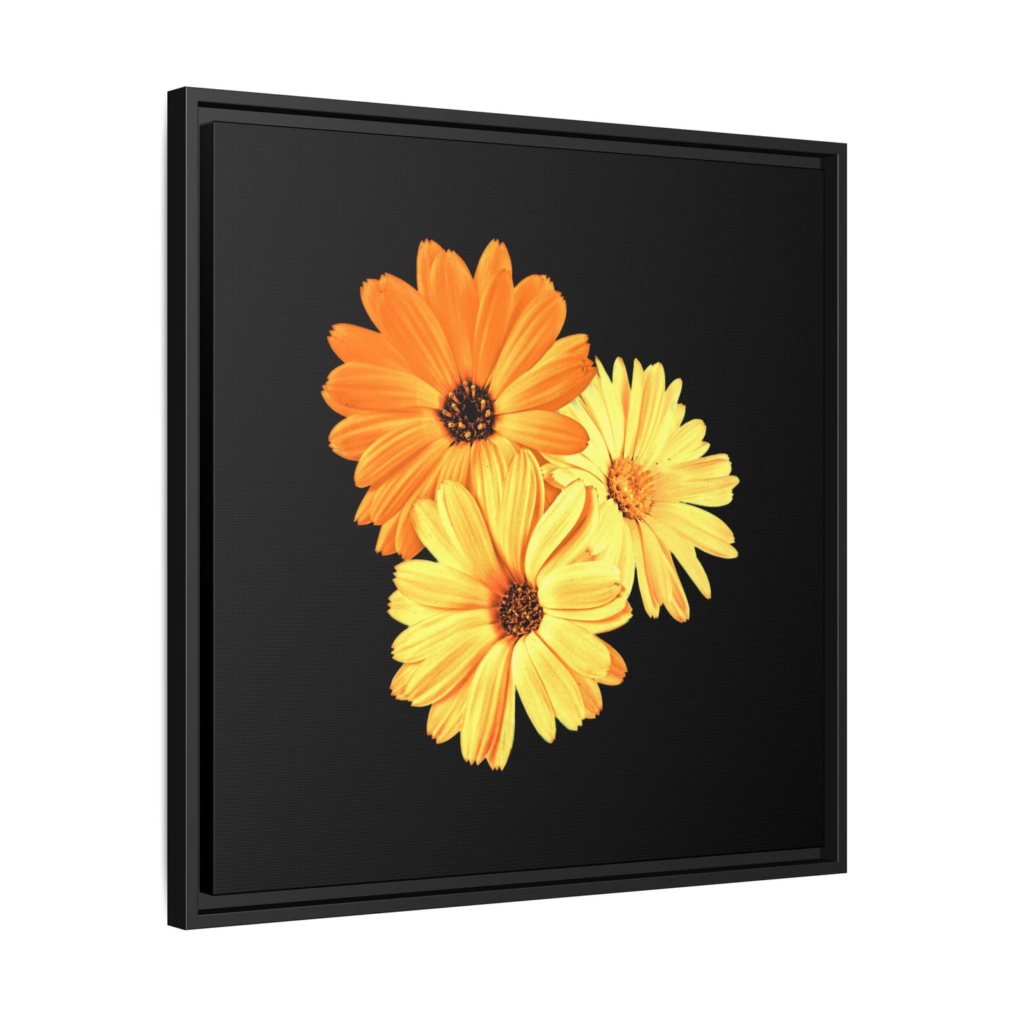 Collection Signature "FLORAL Numéro 8" sur Toile encadrée avec caisse américaine
