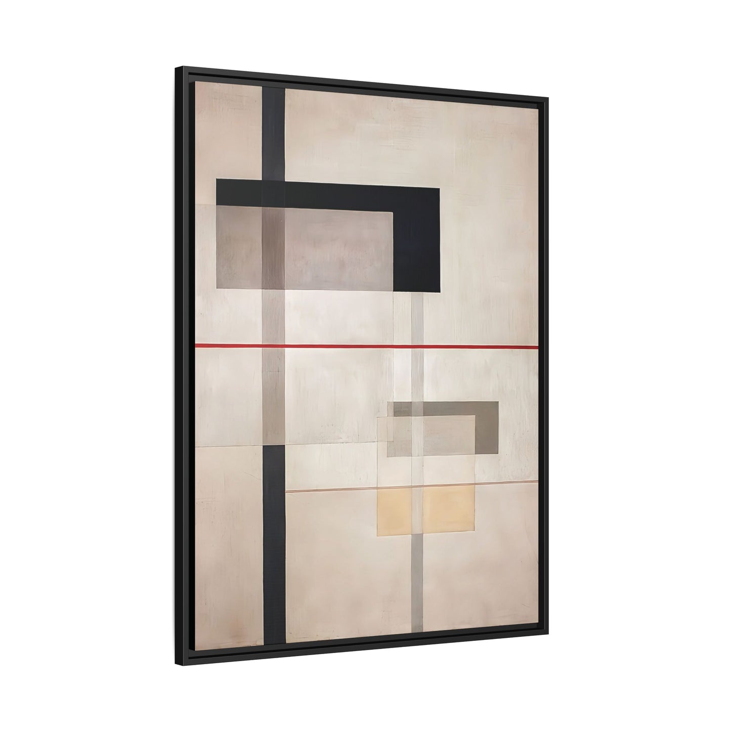 K VII (1922) by László Moholy-Nagy  / Toile encadrée sur caisse américaine