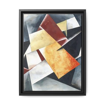 Painterly Architectonic (1919) by Lyubov Popova / Toile encadrée sur caisse américaine