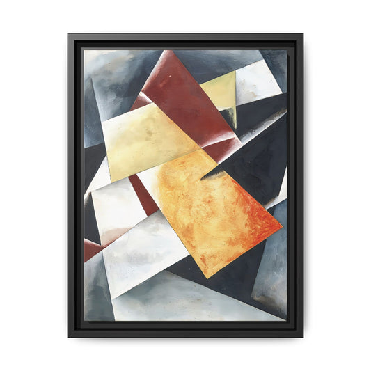 Painterly Architectonic (1919) by Lyubov Popova / Toile encadrée sur caisse américaine