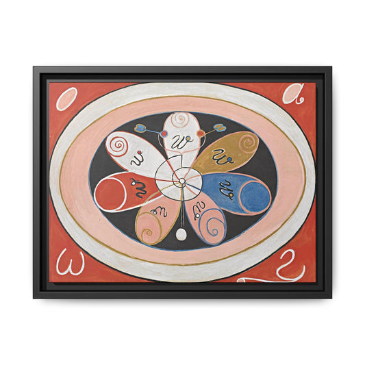 Evolution, No. 15, Group IV, The Seven-pointed Stars (1907) byHilma af Klint  / Toile encadrée sur caisse américaine
