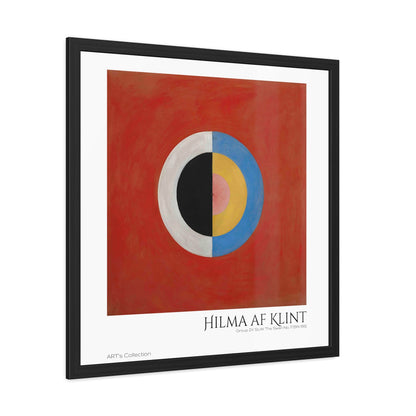 Group IX,SUW, No. 17. The Swan, No. 17 (1914-1915) by Hilma af Klint   /   Affiche Encadrée série ART's Collection