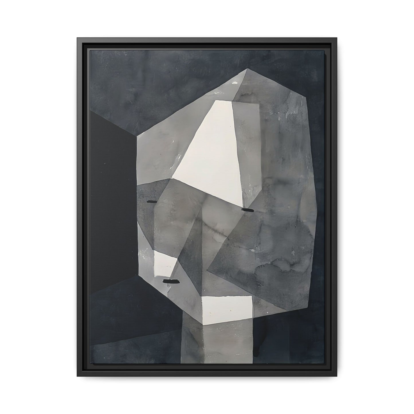 Rough-Cut Head (1935) by Paul Klee / Toile encadrée sur caisse américaine