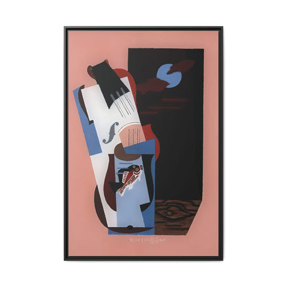 Fish (1926) by Louis Marcoussis / Toile encadrée sur caisse américaine