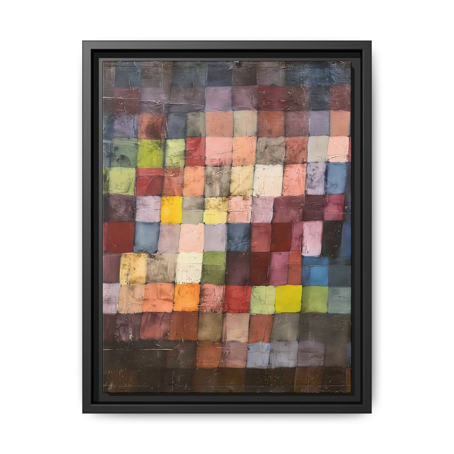 Ancient Sound (1925) by Paul Klee  / Toile encadrée sur caisse américaine