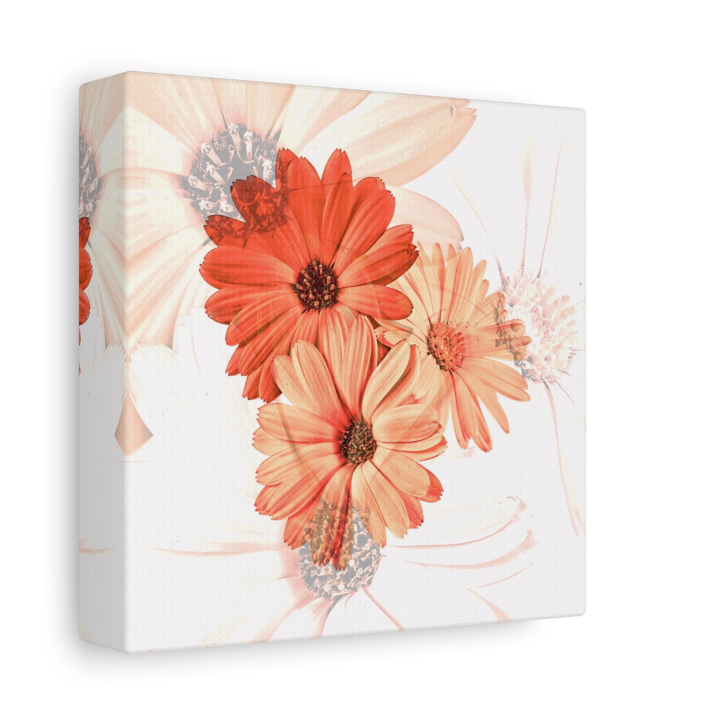 Collection Signature "FLORAL Numéro 17" sur Toile Fine Art sur Toile / Epaisseur 3,2cm - 1'25 po