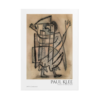 Maske mit Sense (1927)  by Paul Klee / Affiche imprimée - Série ART's Collection