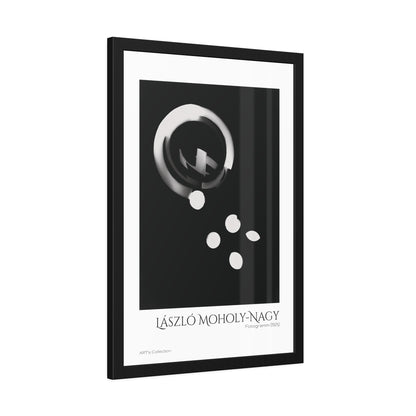 Fotogramm (1925) by László Moholy-Nagy  / Affiche Encadrée série ART's Collection