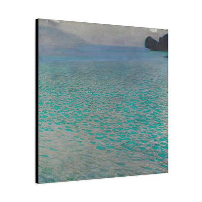 Attersee (1900) by Gustav Klimt / Reproduction Fine Art sur Toile / Flanc Large Epaisseur 3.2 cm - 1.25 inch
