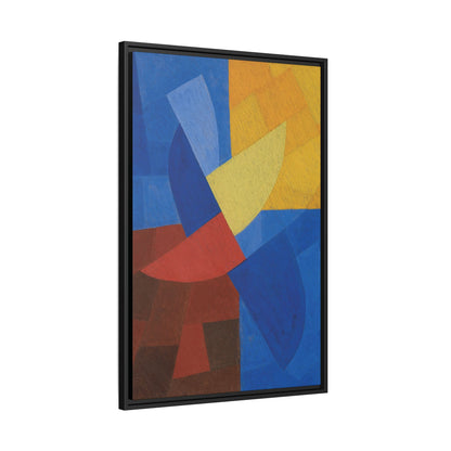 Composition (around 1932) by Otto Freundlich   / Toile encadrée sur caisse américaine