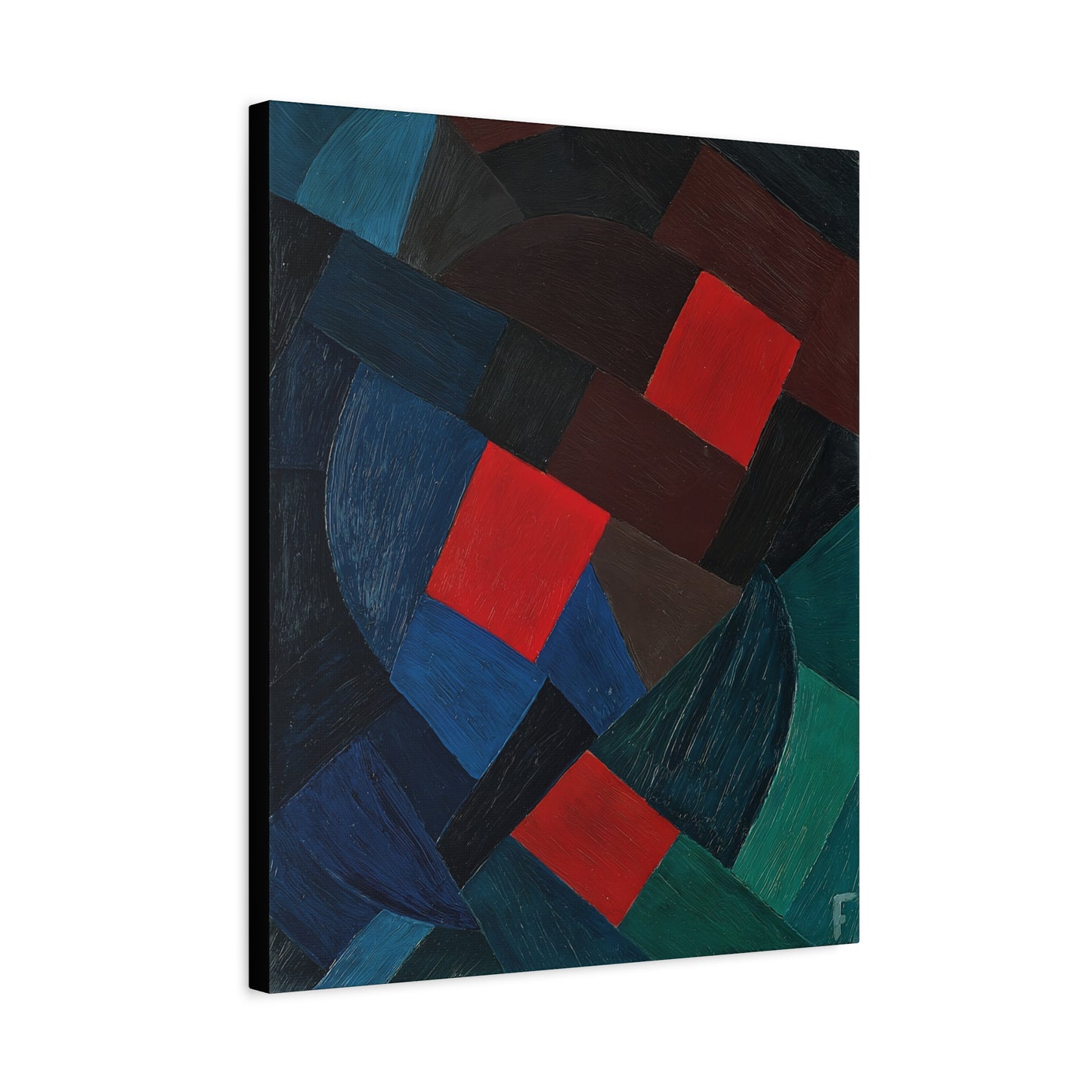 Komposition (1935-1936) by Otto Freundlich  / Reproduction Fine Art sur Toile / Epaisseur 3,2cm - 1'25 po