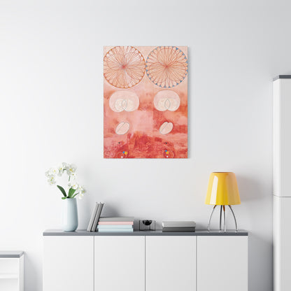 The Ten Largest, No. 9, Old Age (1907)  by Hilma af Klint / Reproduction Fine Art sur Toile /  Epaisseur 3.2 cm - 1.25 inch