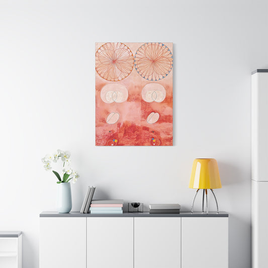 The Ten Largest, No. 9, Old Age (1907)  by Hilma af Klint / Reproduction Fine Art sur Toile /  Epaisseur 3.2 cm - 1.25 inch
