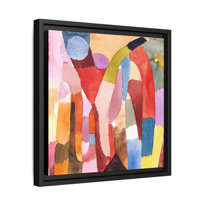 Movement of Vaulted Chambers (1915) by Paul Klee / Toile encadrée sur caisse américaine