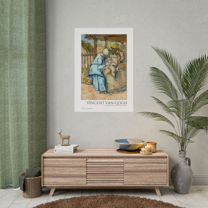 The Sheep-Shearer (After Millet) by Vincent van Gogh / Affiche imprimée - Série ART's Collection
