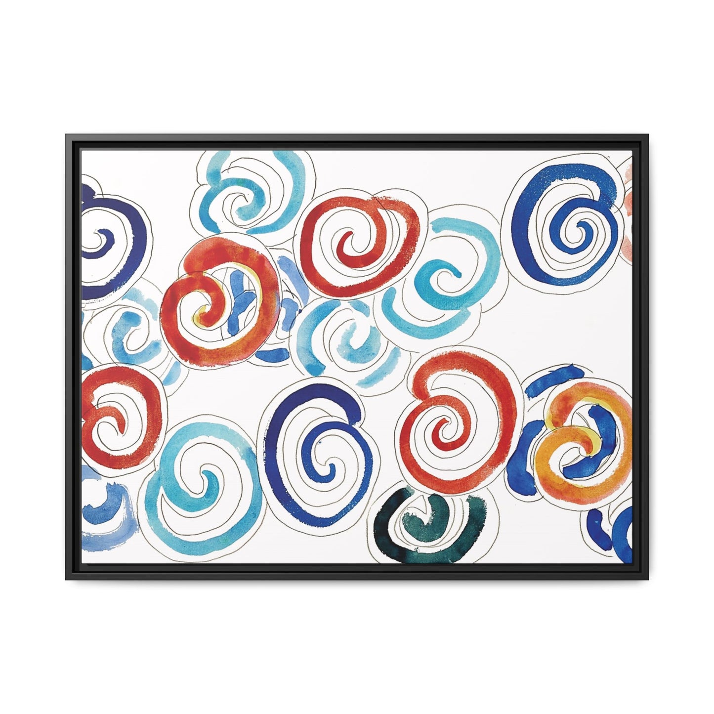 Escargots (1953) by Henri Matisse  / Toile encadrée sur caisse américaine