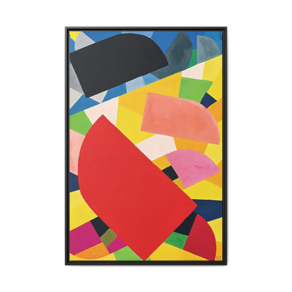Komposition (1936) by Otto Freundlich   / Toile encadrée sur caisse américaine