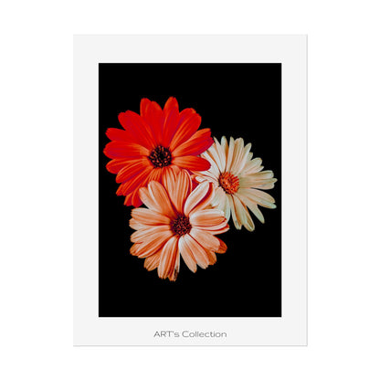 Collection Signature "FLORAL Numéro 7" sur Affiche imprimée - Série ART's Collection