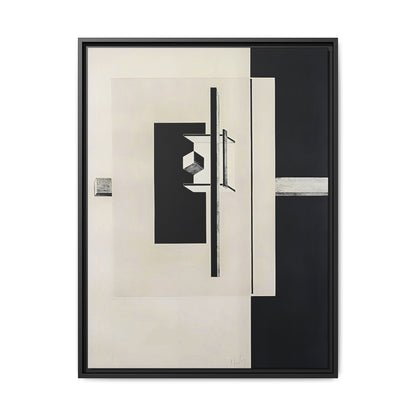 Kestnermappe Proun, Rob-1. Levnis and Chapman GmbH Hannover #7 (1923) by El Lissitzky / Toile encadrée sur caisse américaine