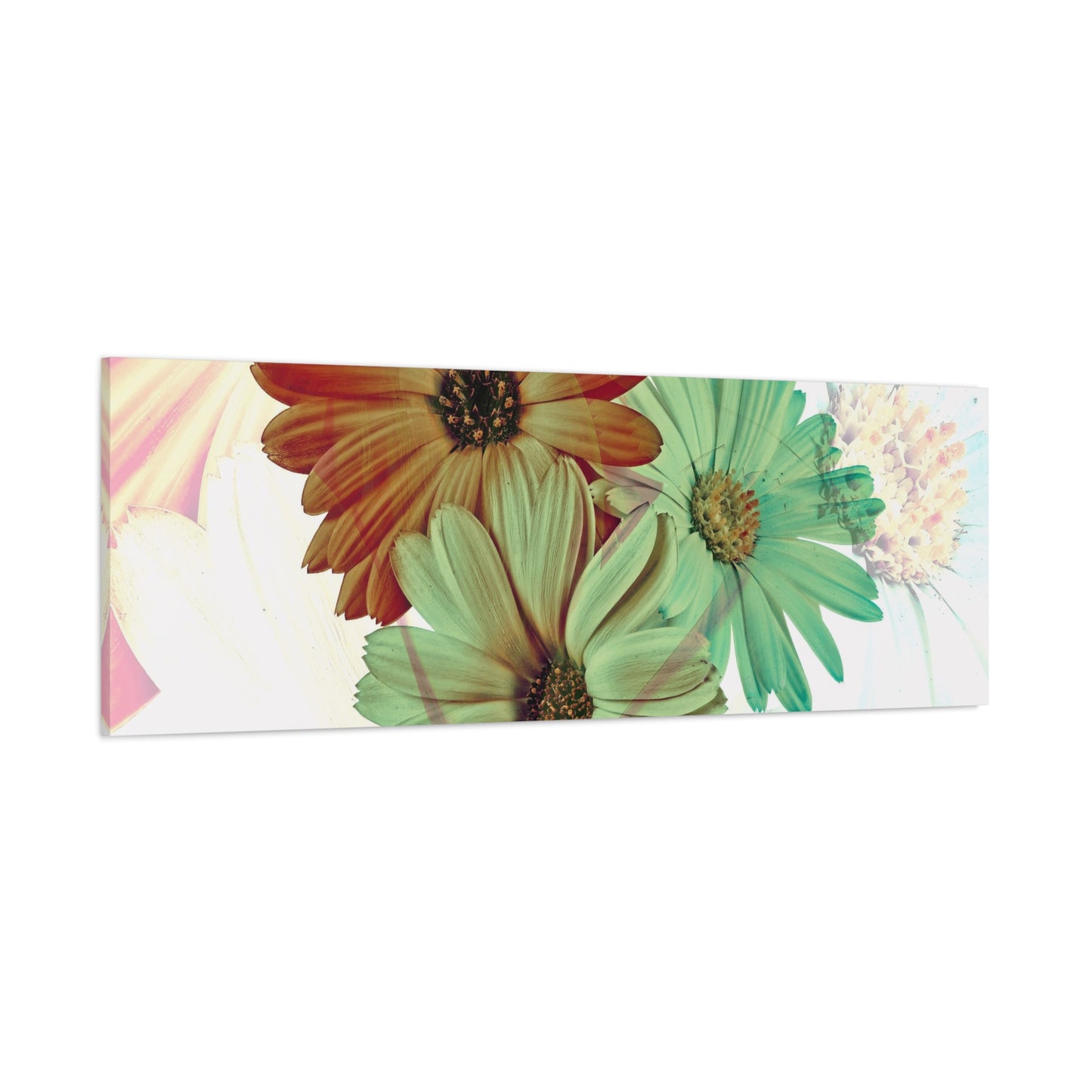Collection Signature "FLORAL Numéro 14" sur Toile Fine Art sur Toile / Epaisseur 3,2cm - 1'25 po
