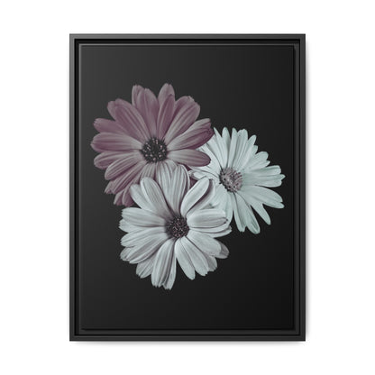 Collection Signature "FLORAL Numéro 5" sur Toile encadrée avec caisse américaine