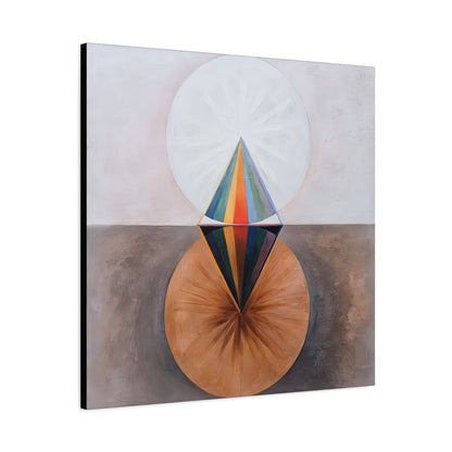 The Swan, No. 12, Group IX-SUW (1915) by  Hilma af Klint / Reproduction Fine Art sur Toile / Large Epaisseur 3.2 cm - 1.25 inch