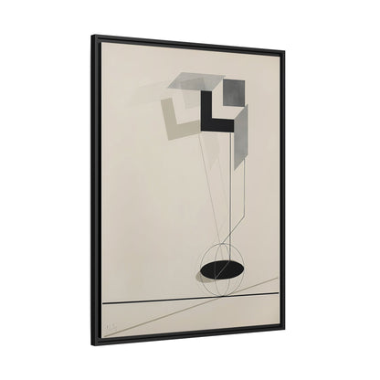 Kestnermappe Proun, Rob. Levnis and Chapman GmbH Hannover #2 (1923) by El Lissitzky / Toile encadrée sur caisse américaine