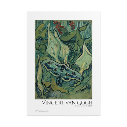 Emperor moth (1889) by Vincent van Gogh / Affiche imprimée - Série ART's Collection