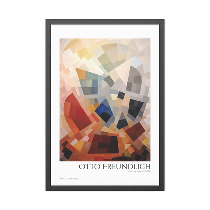 Komposition (1939) by Otto Freundlich  / Affiche Encadrée série ART's Collection