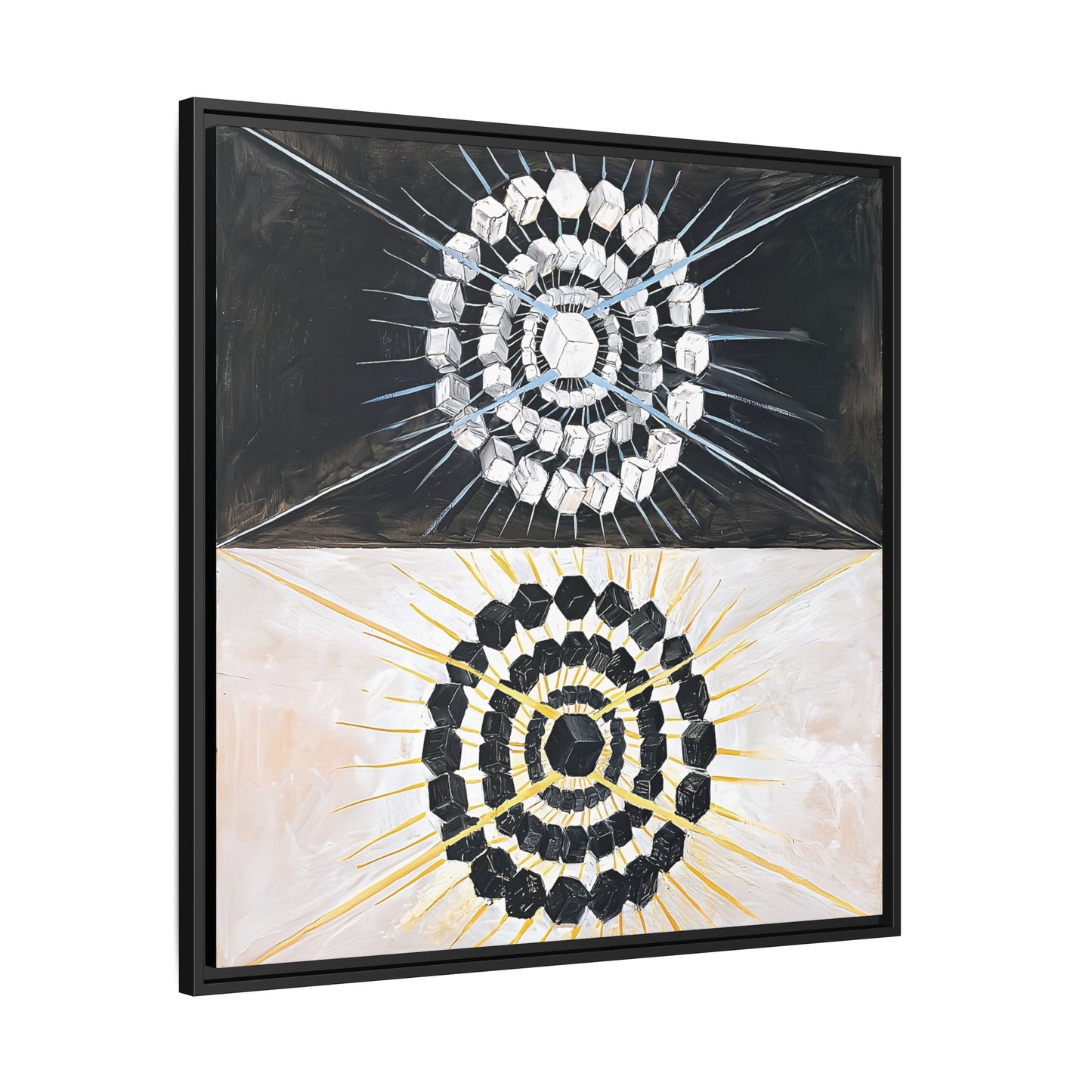 Group IX,SUW No. 8, The Swan, No. 8 (1915) by Hilma af Klint   / Toile encadrée sur caisse américaine