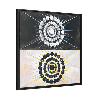Group IX,SUW No. 8, The Swan, No. 8 (1915) by Hilma af Klint   / Toile encadrée sur caisse américaine