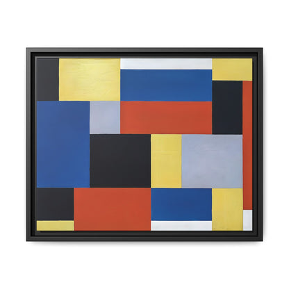 Composition XX 1920 by Theo van Doesburg  / Toile encadrée sur caisse américaine