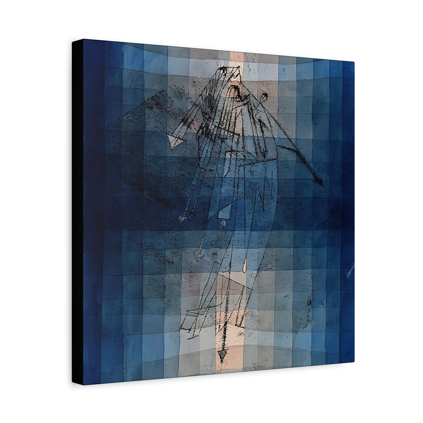 Dance of Moth (1923) by Paul Klee  / Reproduction Fine Art sur Toile / Epaisseur 3.2 cm - 1.25 inch