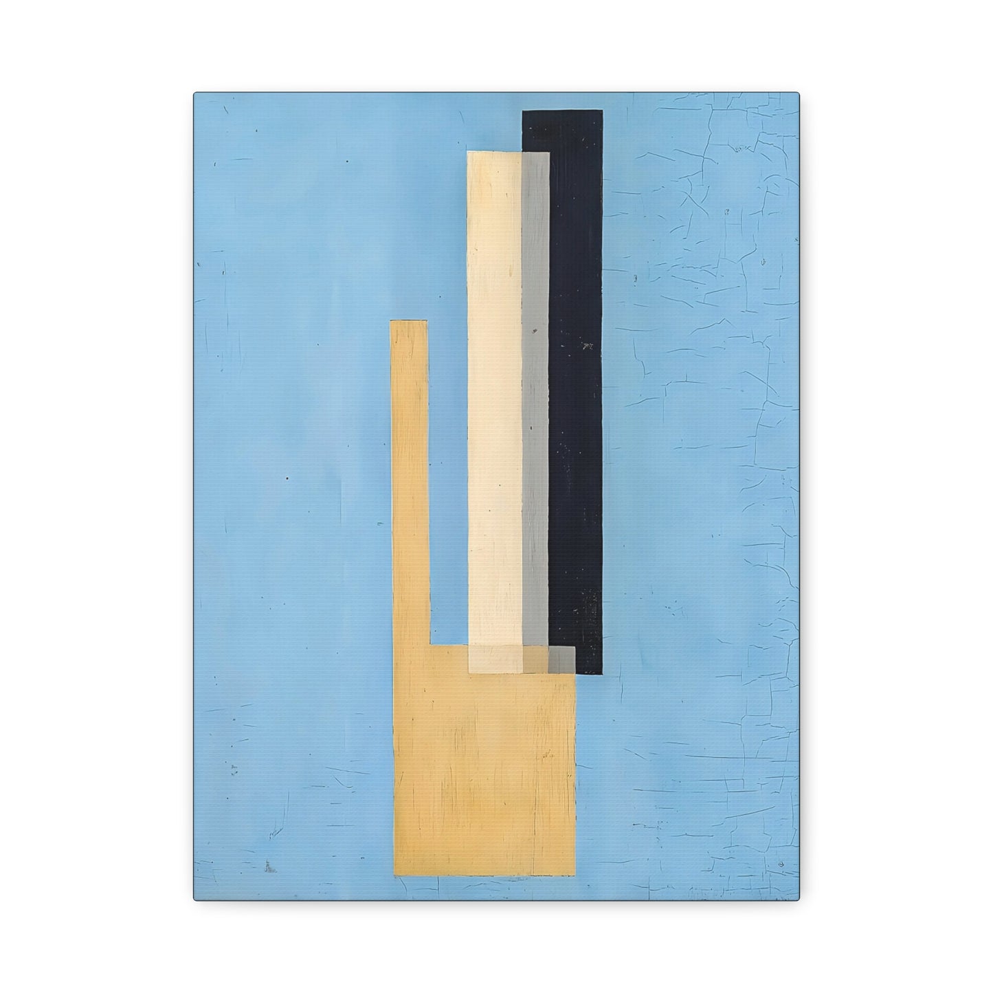 Konstruktion (circa 1920-1922) by László Moholy-Nagy  / Reproduction Fine Art sur Toile /  Epaisseur 3.2 cm - 1.25 inch