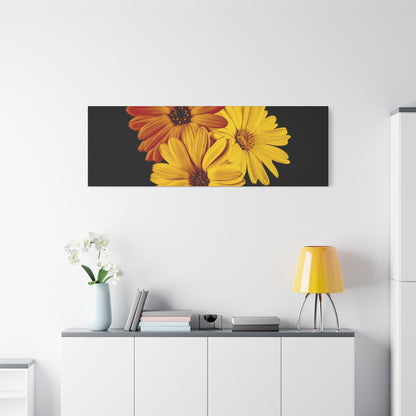 Collection Signature "FLORAL Numéro 4" sur Toile Fine Art sur Toile / Epaisseur 3,2cm - 1'25 po