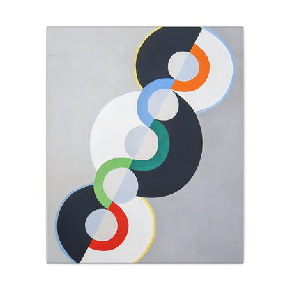 Endless_Rhythm  by Robert Delaunay / Reproduction Fine Art sur Toile / Epaisseur 3,2cm - 1'25 po