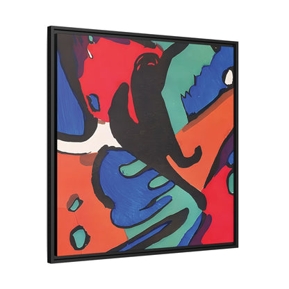 Wassily Kandinsky / Le Cavalier Bleu (1912) / Toile encadrée sur caisse américaine