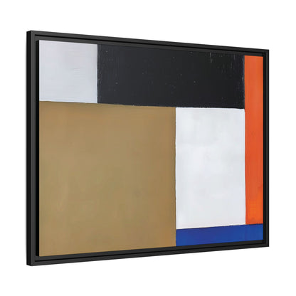 Composition (1923-1924) by Theo van Doesburg  / Toile encadrée sur caisse américaine