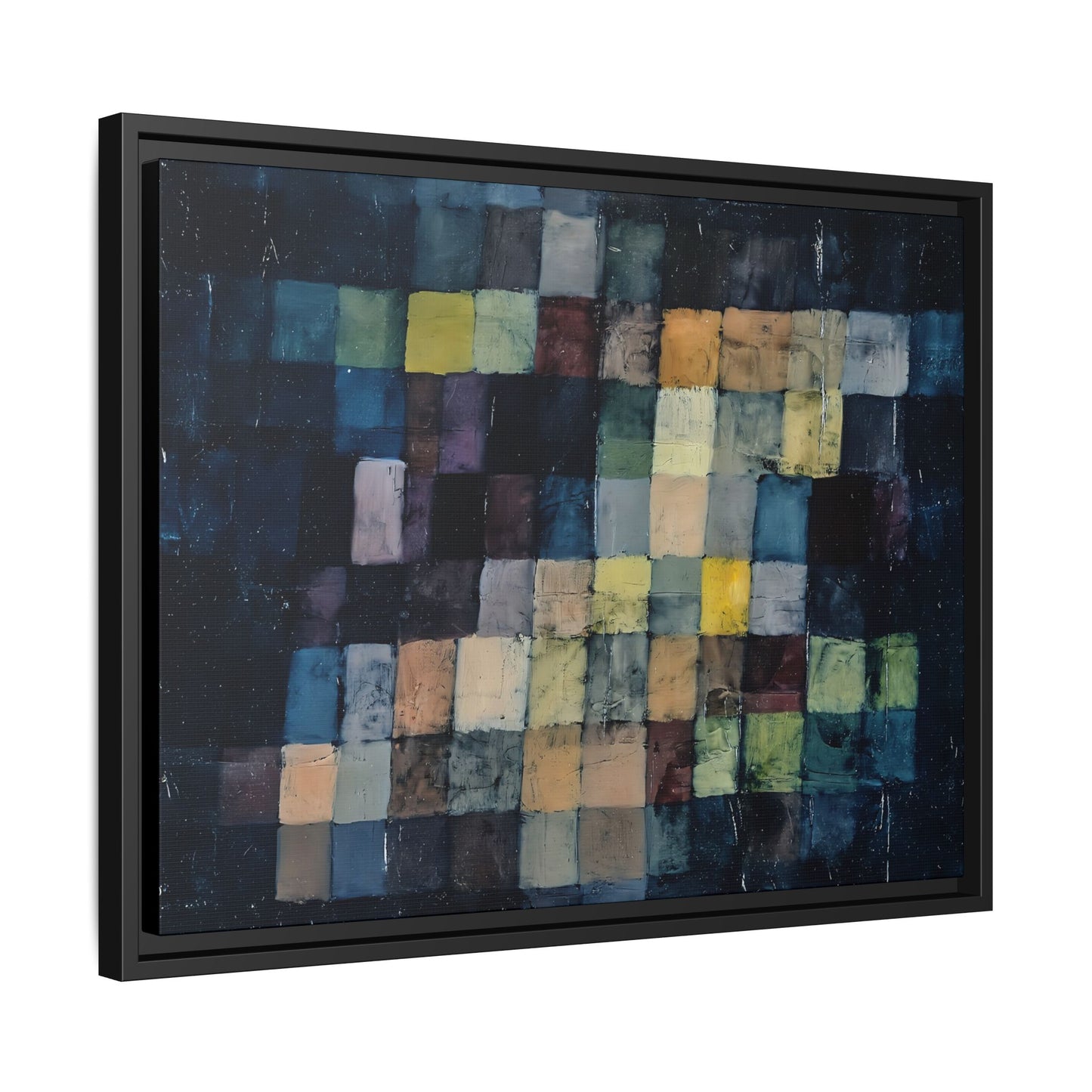 Old sound (1925) ) by Paul Klee  / Toile encadrée sur caisse américaine