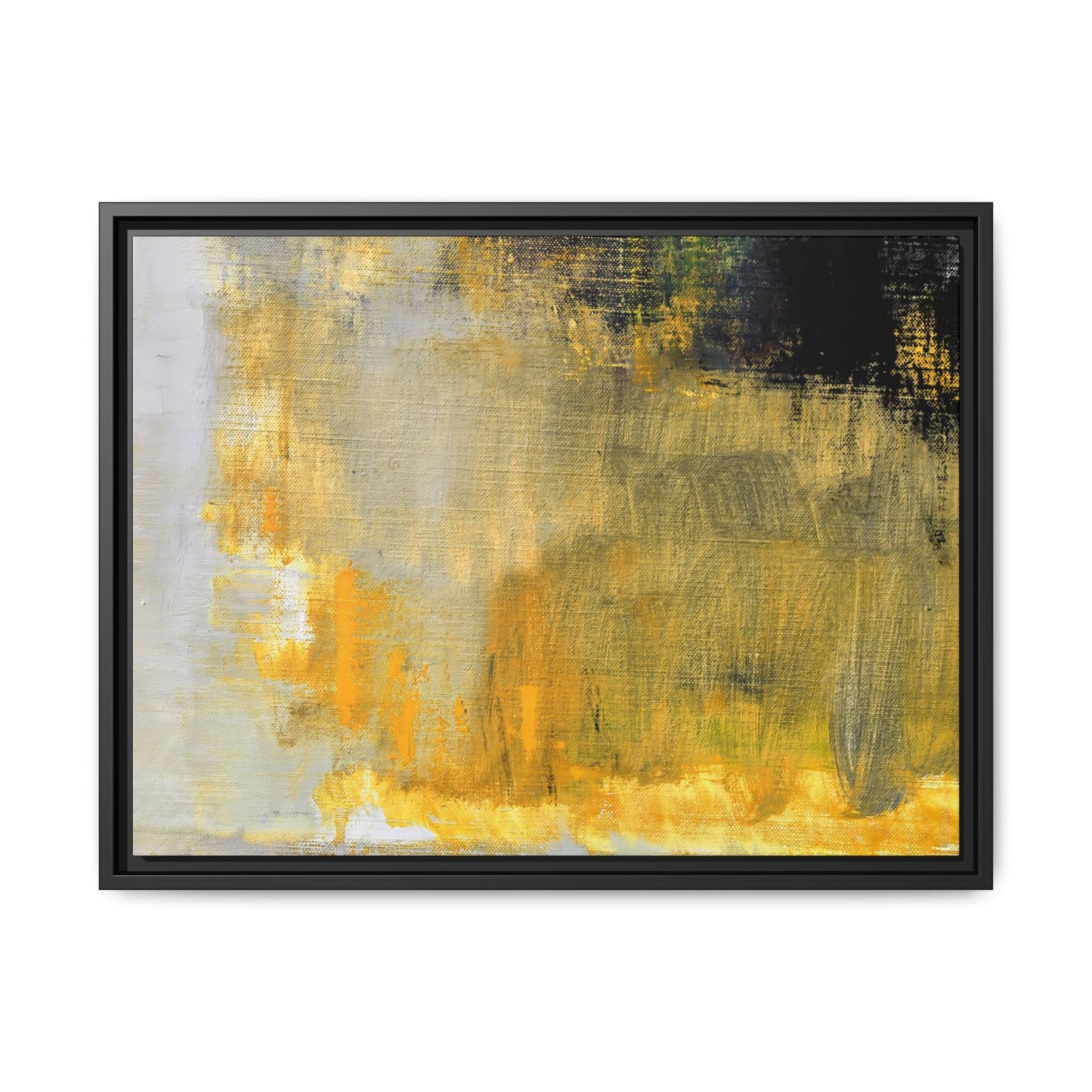Tableau Contemporain Wheat Field "Série Sign Collections" / Toile encadrée sur caisse américaine