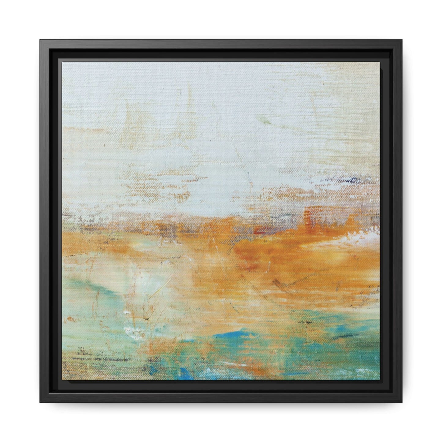 Tableau Naturel Océan "Série Sign Collections" / Toile encadrée sur caisse américaine
