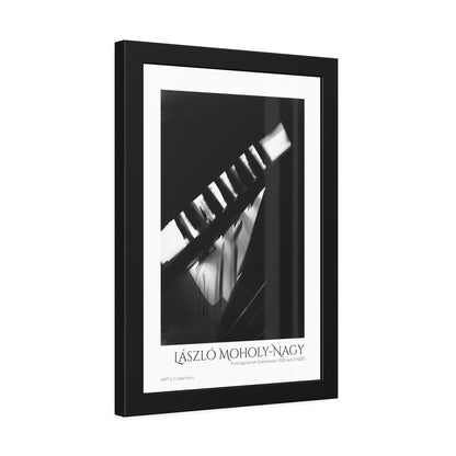 Fotogramm (between 1925 and 1928) by László Moholy-Nagy  / Affiche Encadrée série ART's Collection