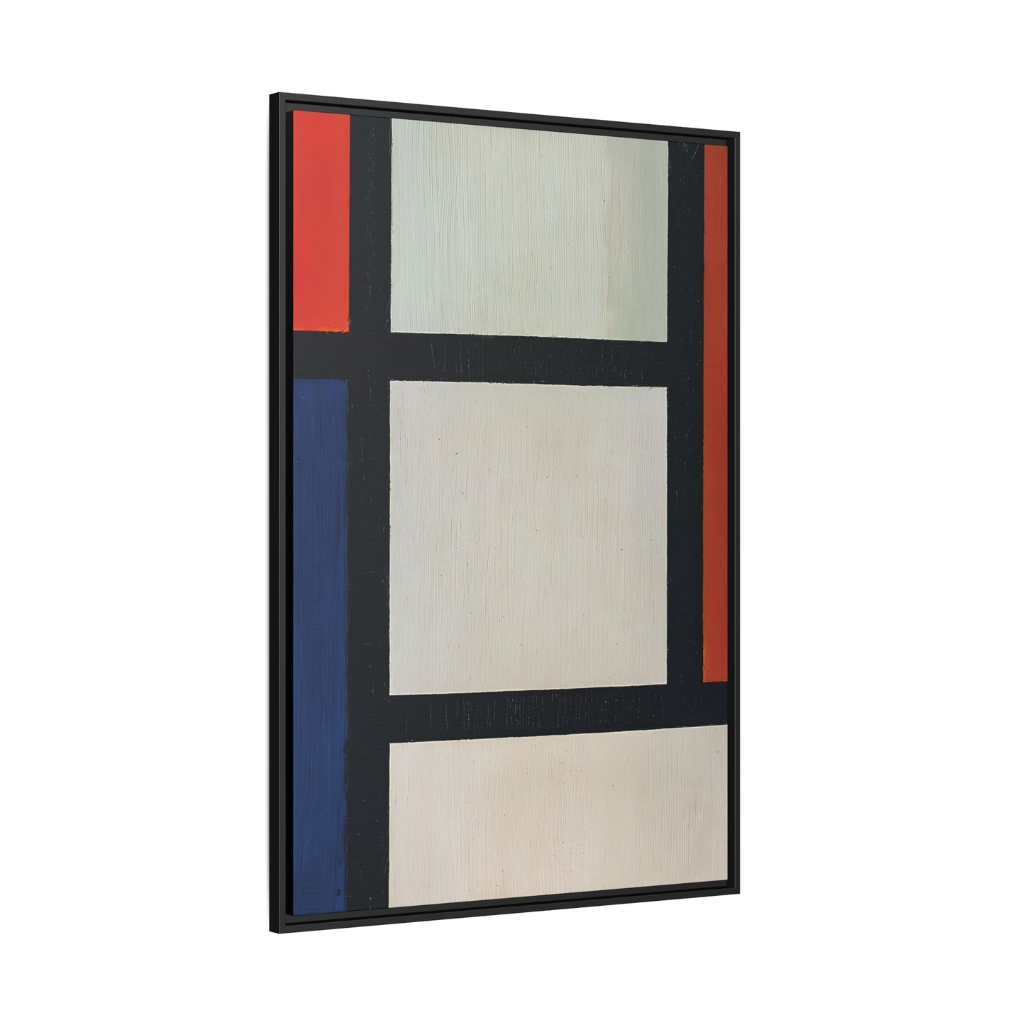 Contra-Composition (1927-28) by Theo van Doesburg  / Toile encadrée sur caisse américaine