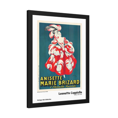 Anisette Marie Brizard (1928) by Leonetto Cappiello / Affiche Encadrée Série Vintage Ads Collection