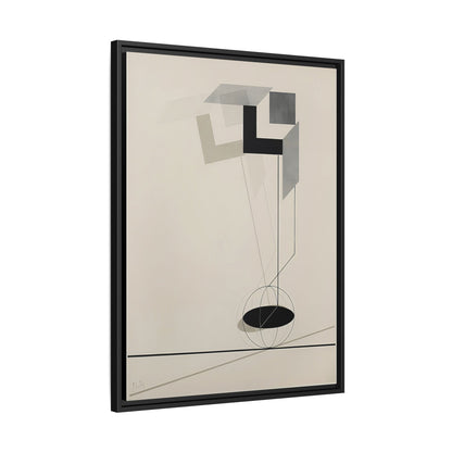 Kestnermappe Proun, Rob. Levnis and Chapman GmbH Hannover #2 (1923) by El Lissitzky / Toile encadrée sur caisse américaine